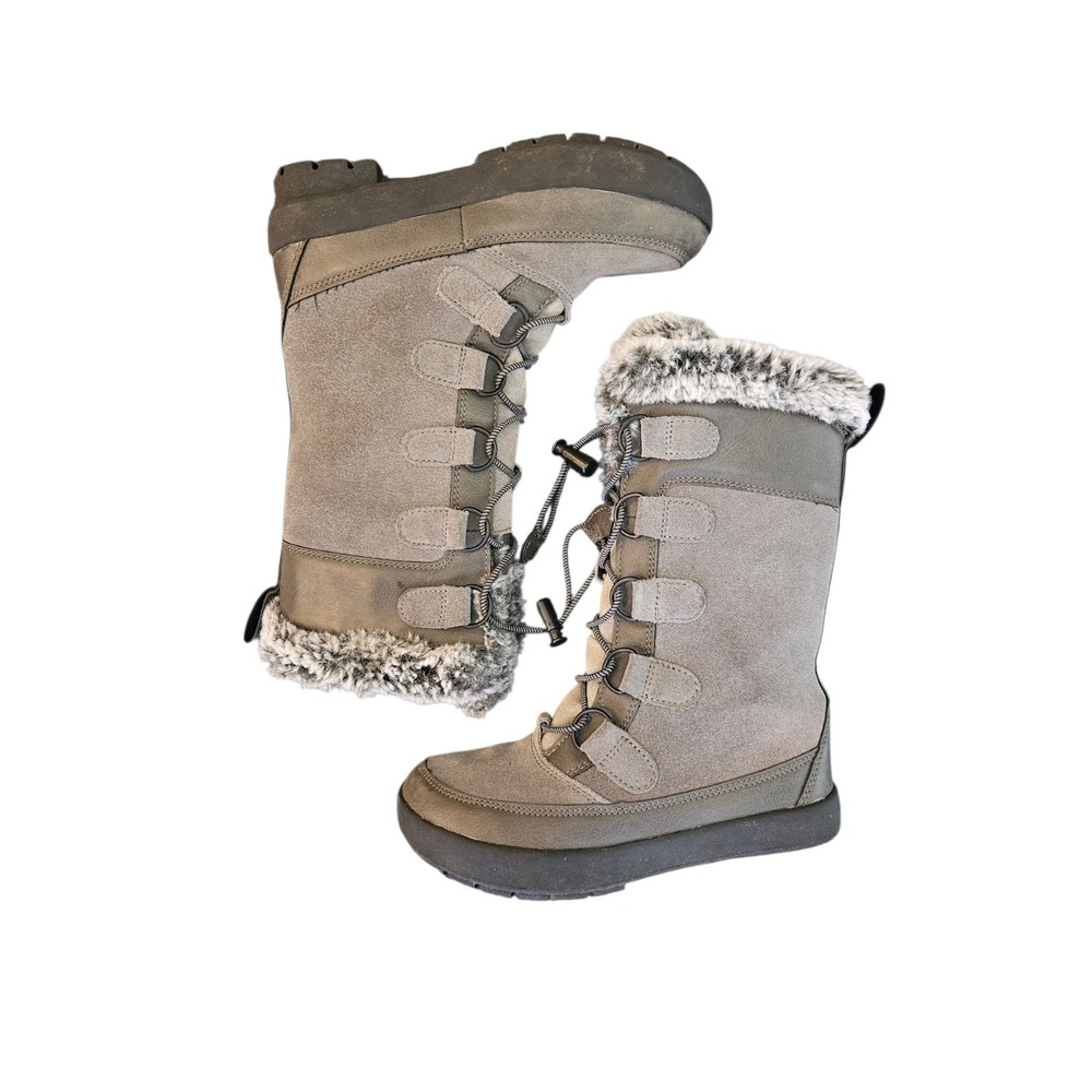 Kids' Alberta Winter Boots Gray Motion Sz 13‎